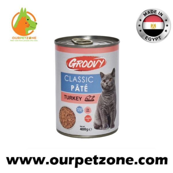 Groovy Cat Turkey Pate 400