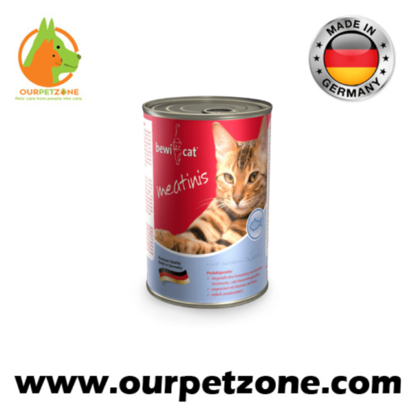 Bewi cat meatinis With Salmon 400g