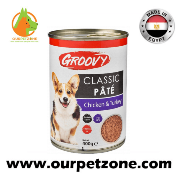 Groovy Dog Chicken & Turky Pate 400g