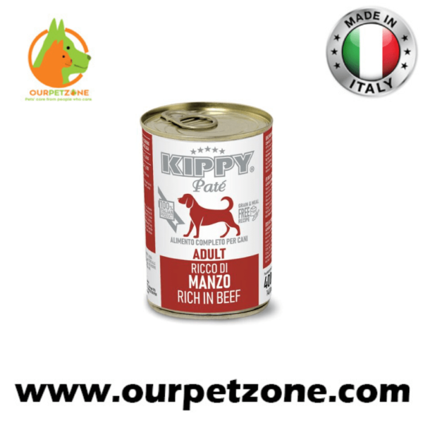 Kippy Dog beef Pate 400g