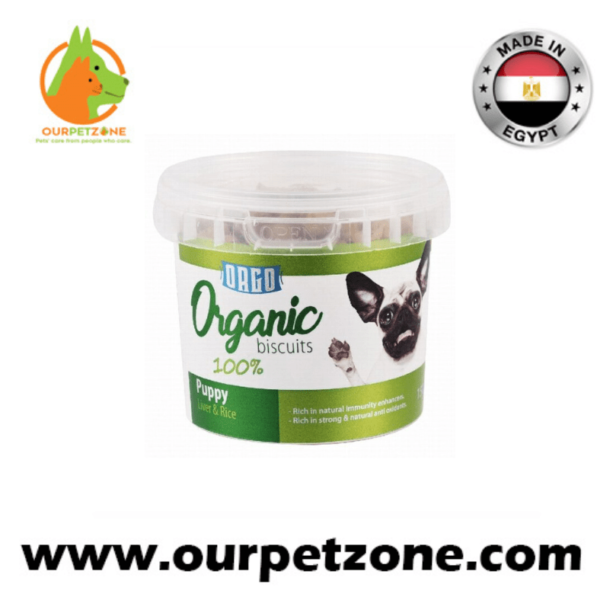 Orgo biscuits puppy liver 150g