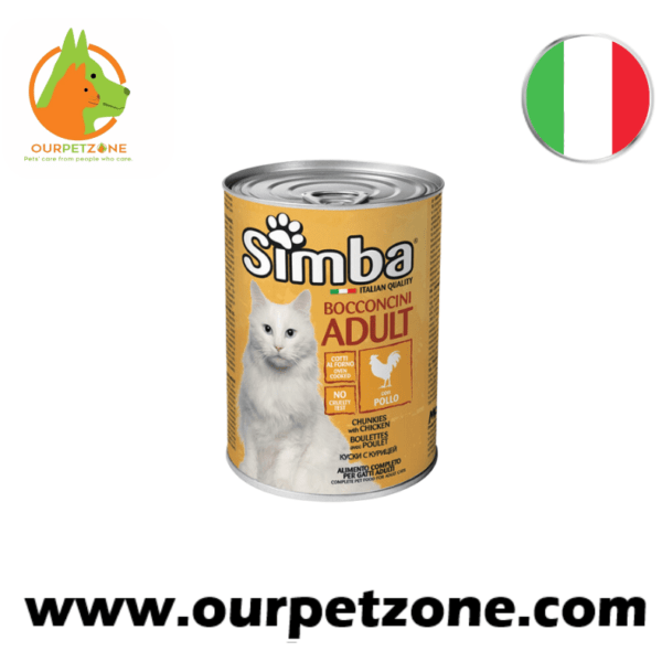 Simba Cat With Chicken 415g