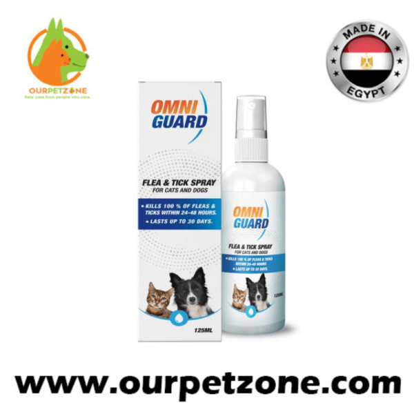 Omni Guard Dandex Spray Against Flea and Tick 125 ml