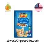 Purina Friskies - Salmon Chunks In Gravy Wet Cat Food 85g