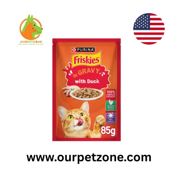 Friskies Duck Chunks In Gravy 85g
