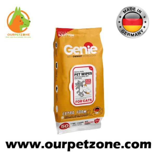 Genie Cat Wipes 50