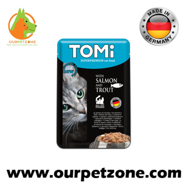 Tomi Salmon and Trout in Gravy 100g