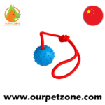 Shiko Dog Ball With Rope S