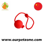 Shiko Dog Ball With Rope M