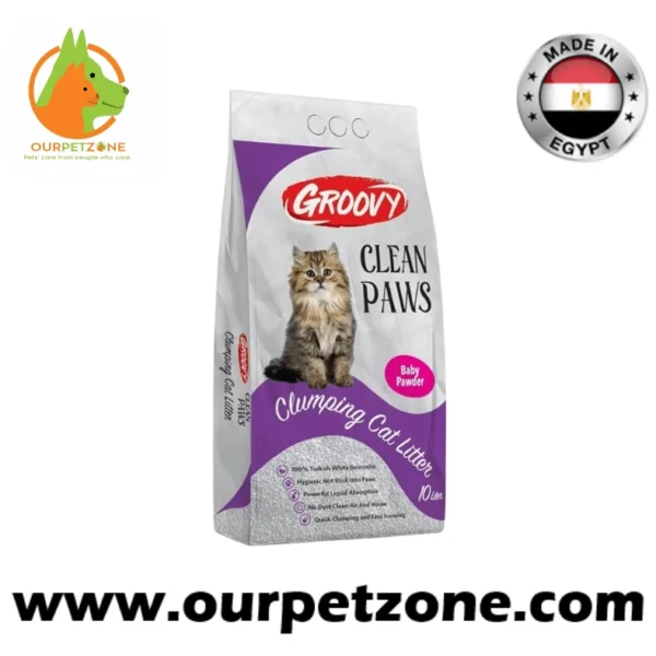 Groovy Cat Litter 20 L – Baby Powder