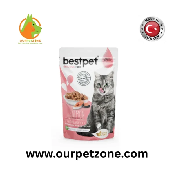 Best Pet Salmon Sterilised 85G