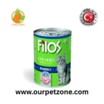 Filos Cat with Rabbit 405 g