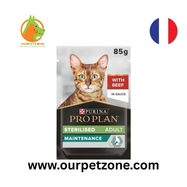 Pro Plan Adult Sterilised With Beef 85g