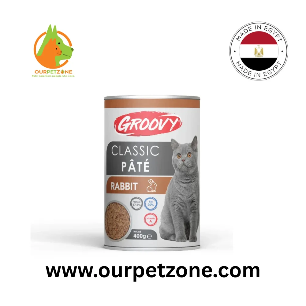 www.ourpetzone.com (28) Groovy Cat Rabbit Pate 400 - Image 1