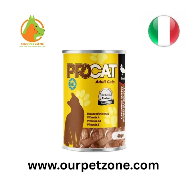 Pro Cat Chuncks Duck 415g