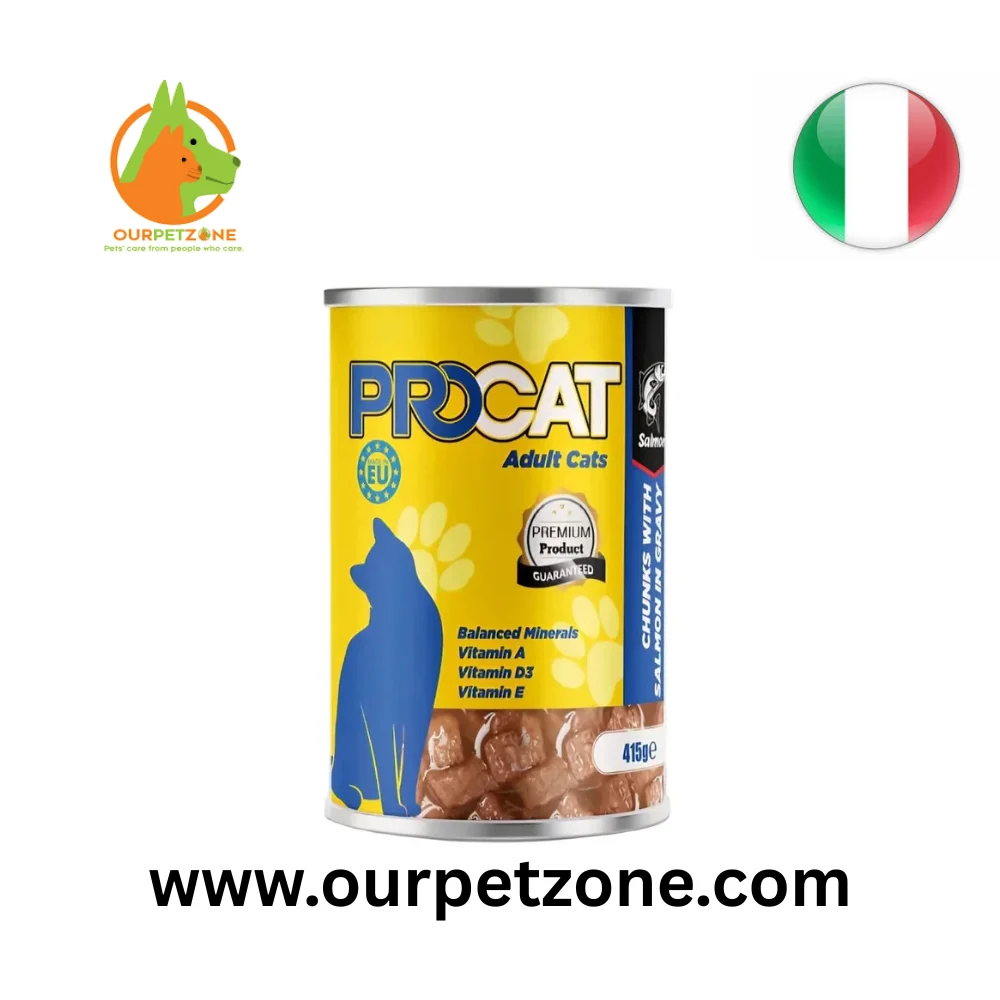 www.ourpetzone.com (34) Pro Cat Chunks Tuna 415g - Image 1