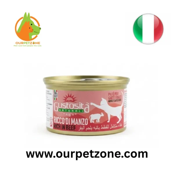 Gustosita Cat Pate Beef 85g
