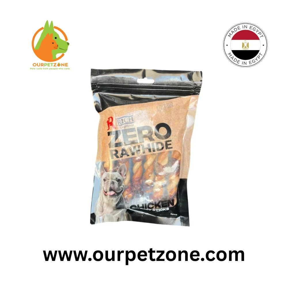 www.ourpetzone.com - 2026-08-11T200507.689 Zero Chicken Twiest Sticks 6 Pcs With Chicken - Image 1