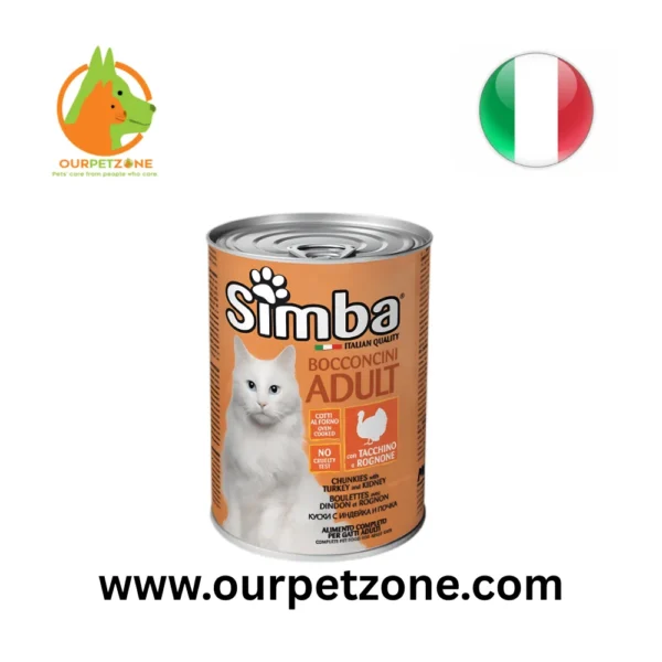 Simba Cat With Turkey 415g